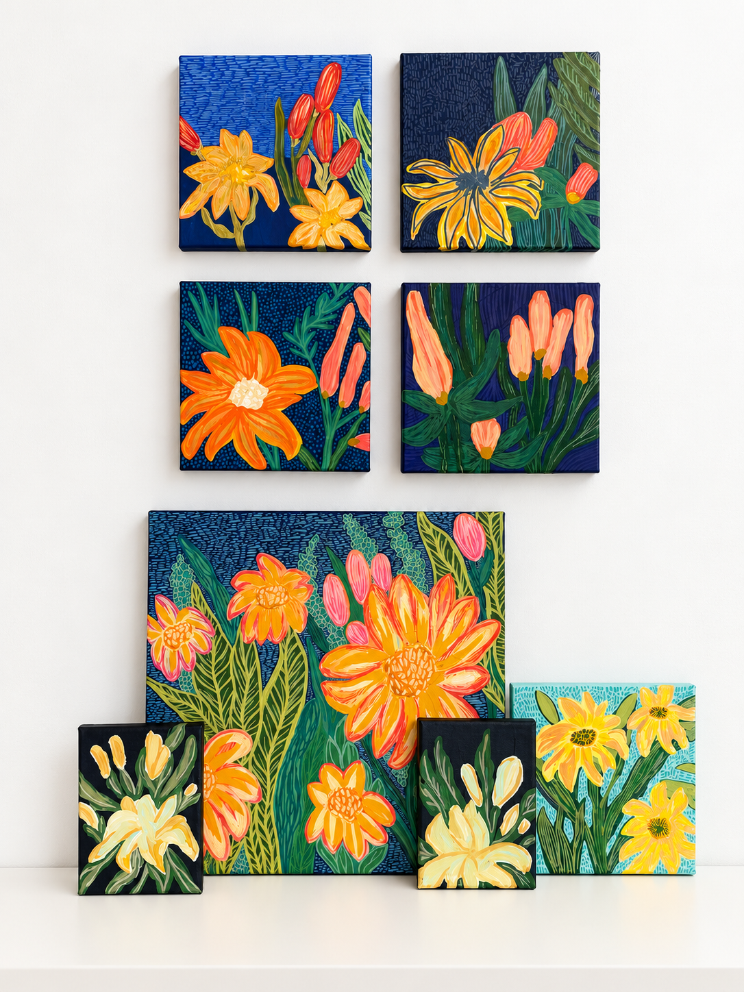 Midnight Botanicals Large Square