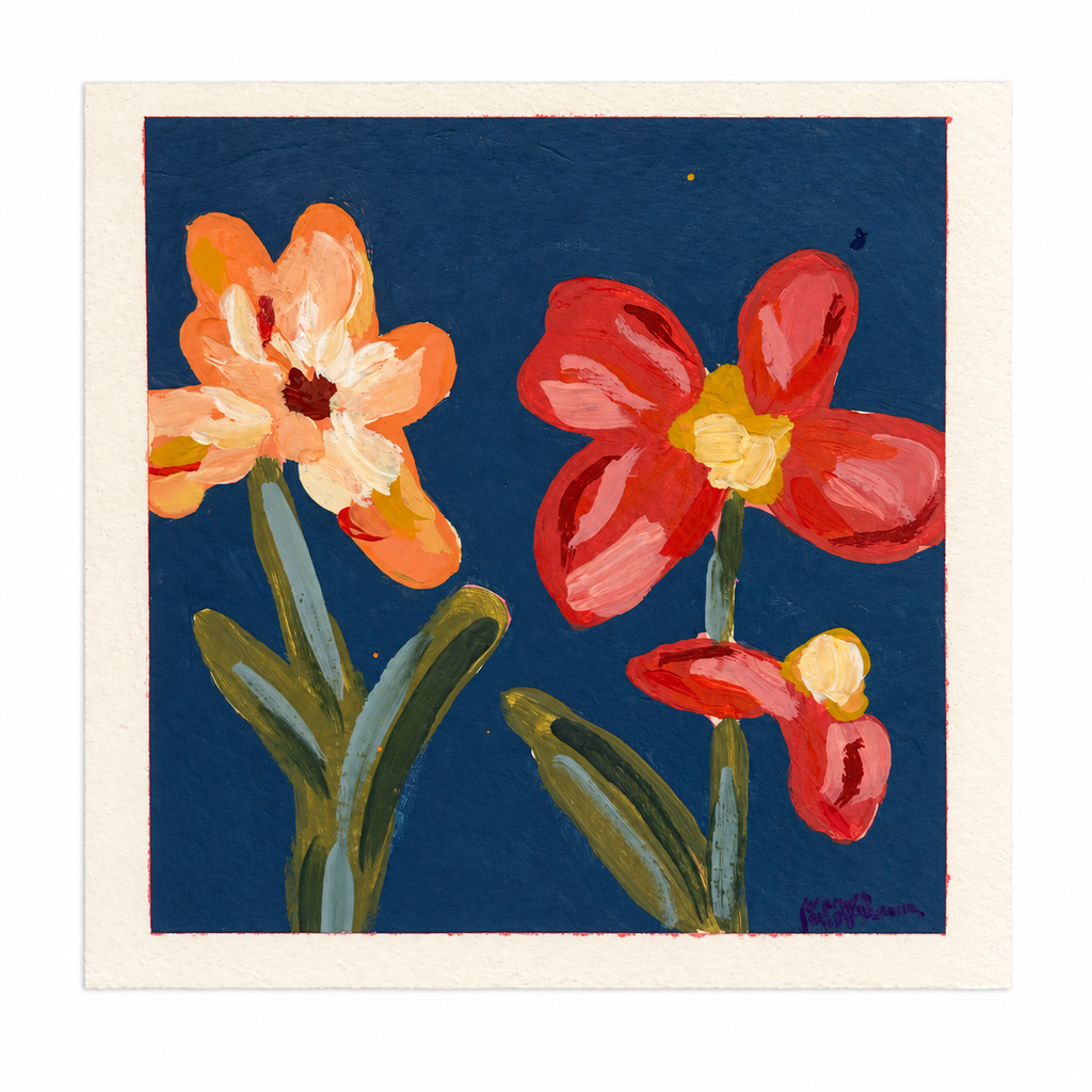 Midnight Botanicals on Paper III