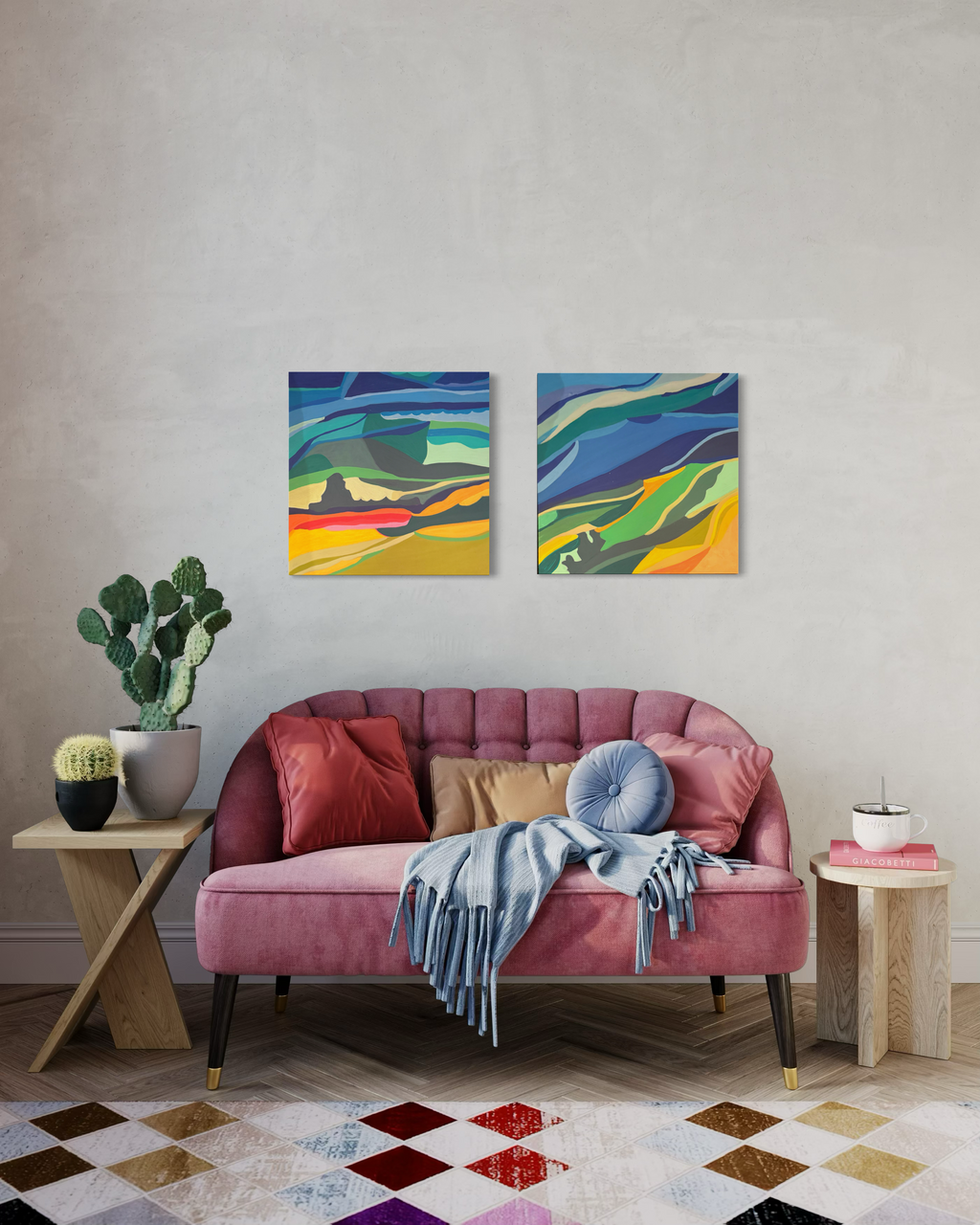 Makena Colorful Landscape