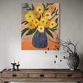 Yellow Florals 16x20