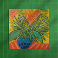 Mini Floral 6x6 Yellow, Blue, Green