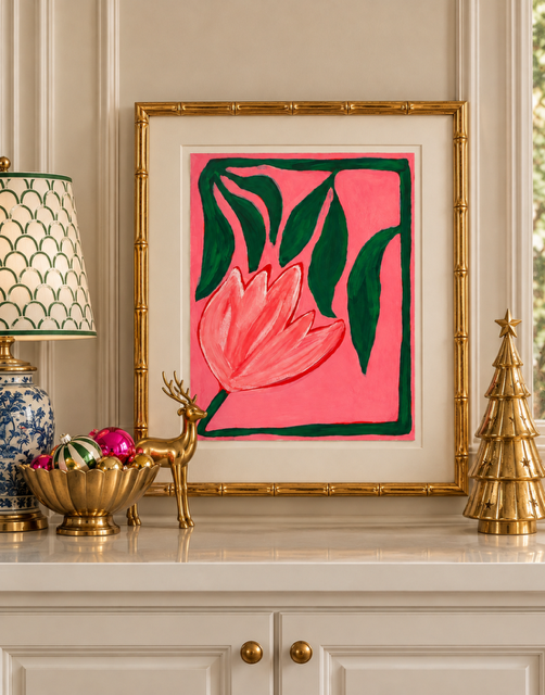 Poinsettias on Paper - Set of 3
