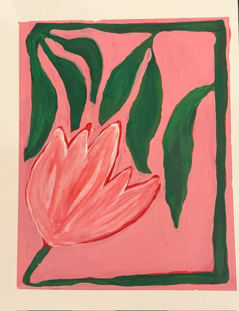 Poinsettias on Paper III