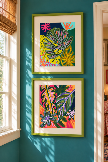 Wild at Midnight — Botanicals on Paper III