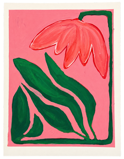 Poinsettias on Paper I