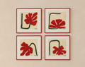 Holiday Botanicals on Paper - Set of 4